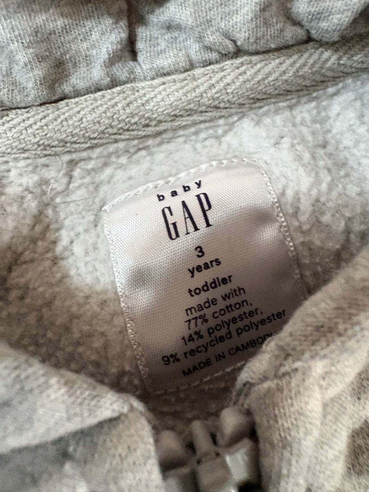 Veste Gap 3T (cmb)