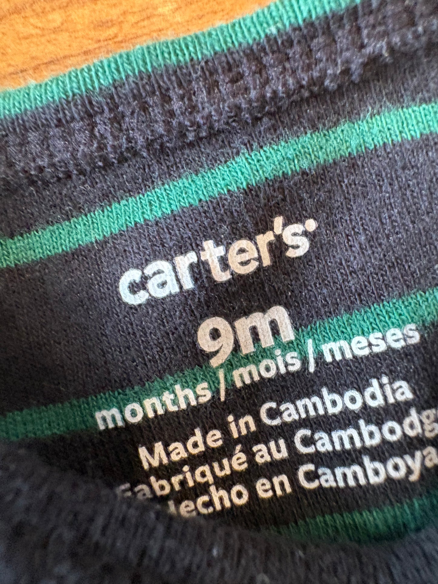 Cache couche carter's 9 mois