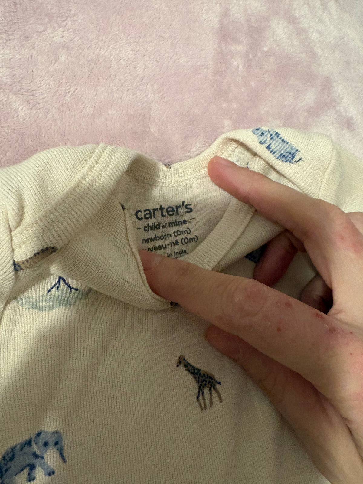 Cache-couche état neuf newborn