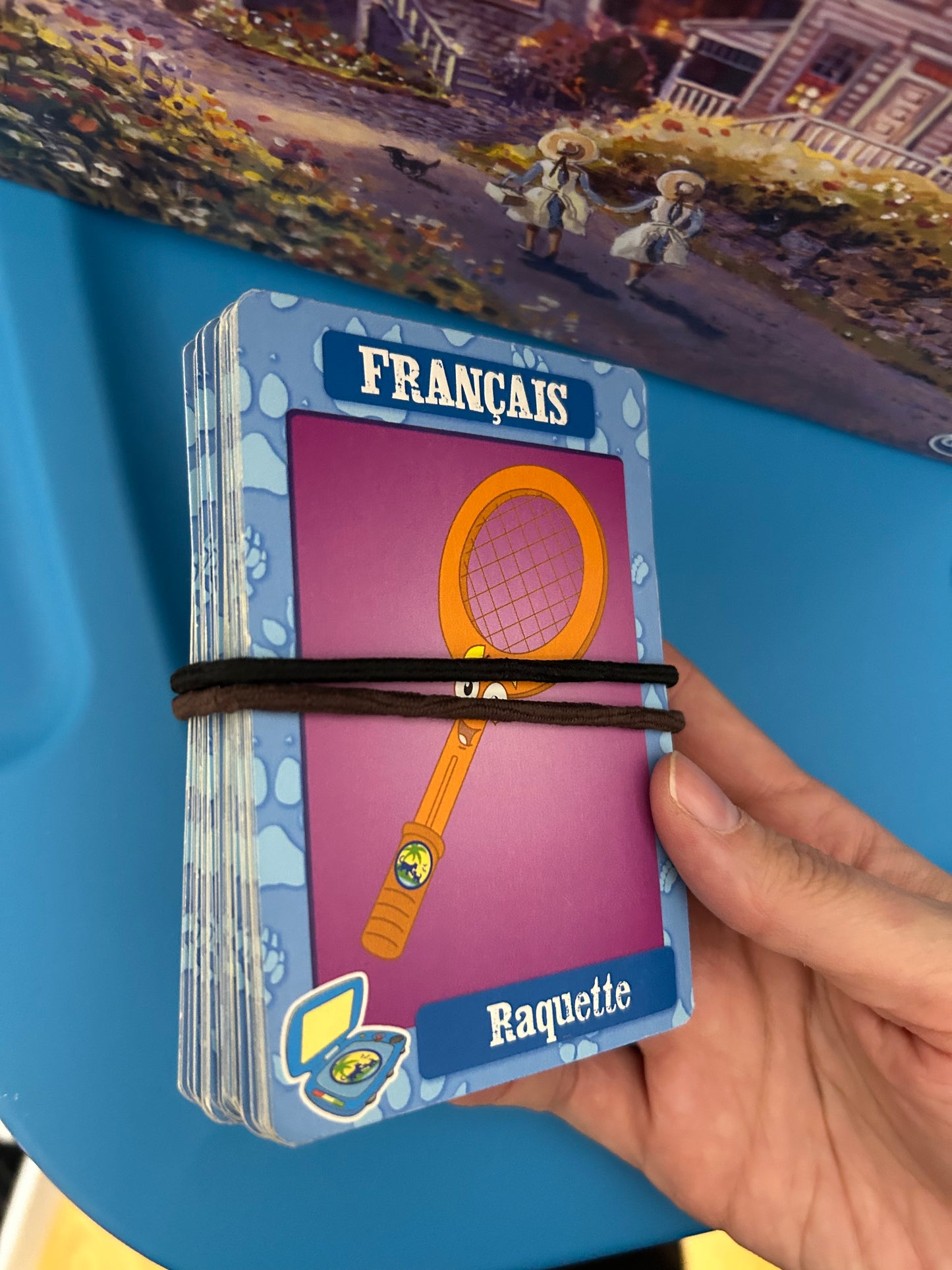 Carte éducative français anglais