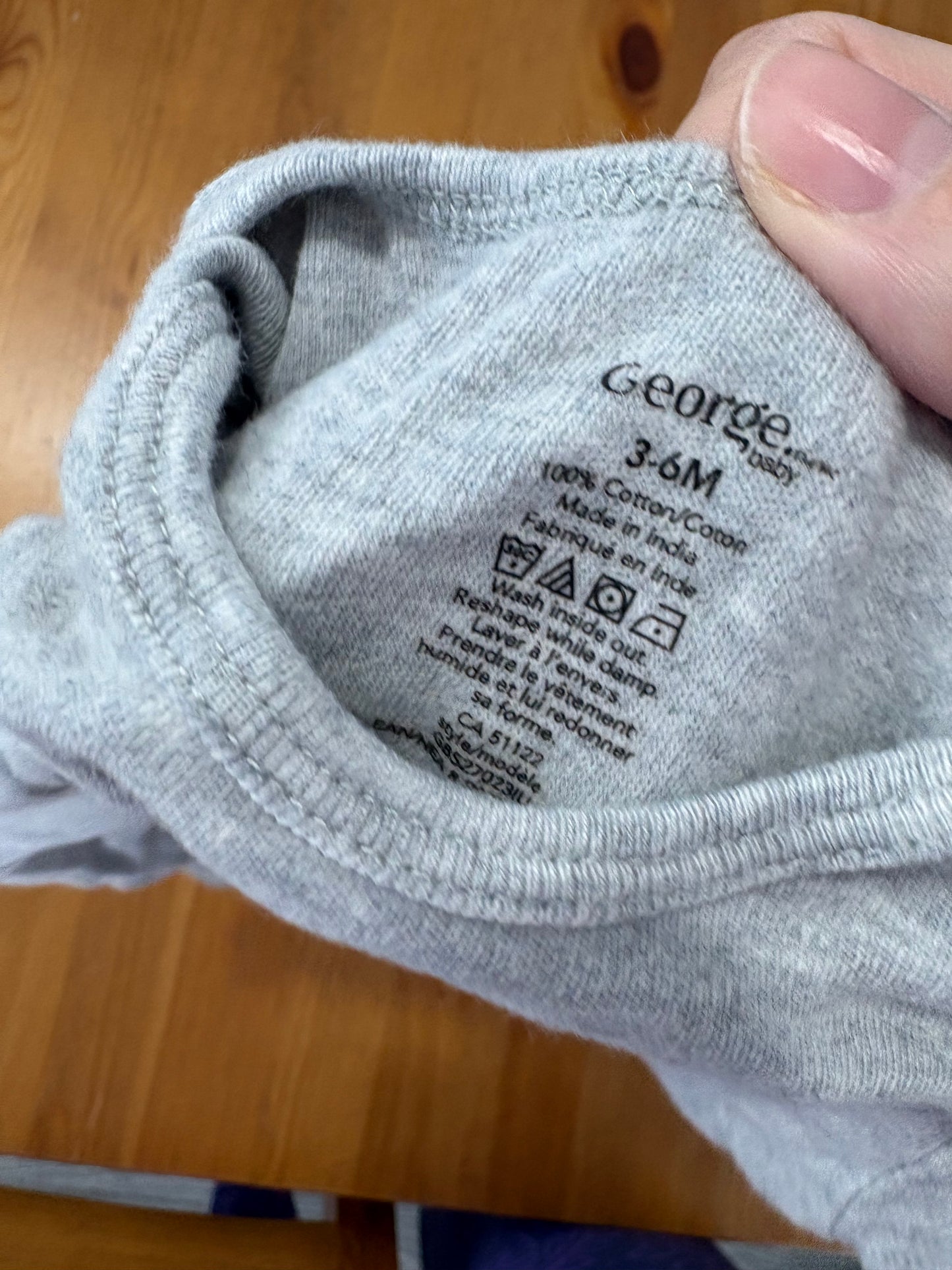 Cache-couche george 3-6 mois