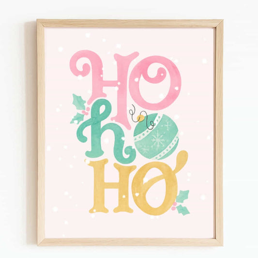 Affiche « Ho Ho Ho »