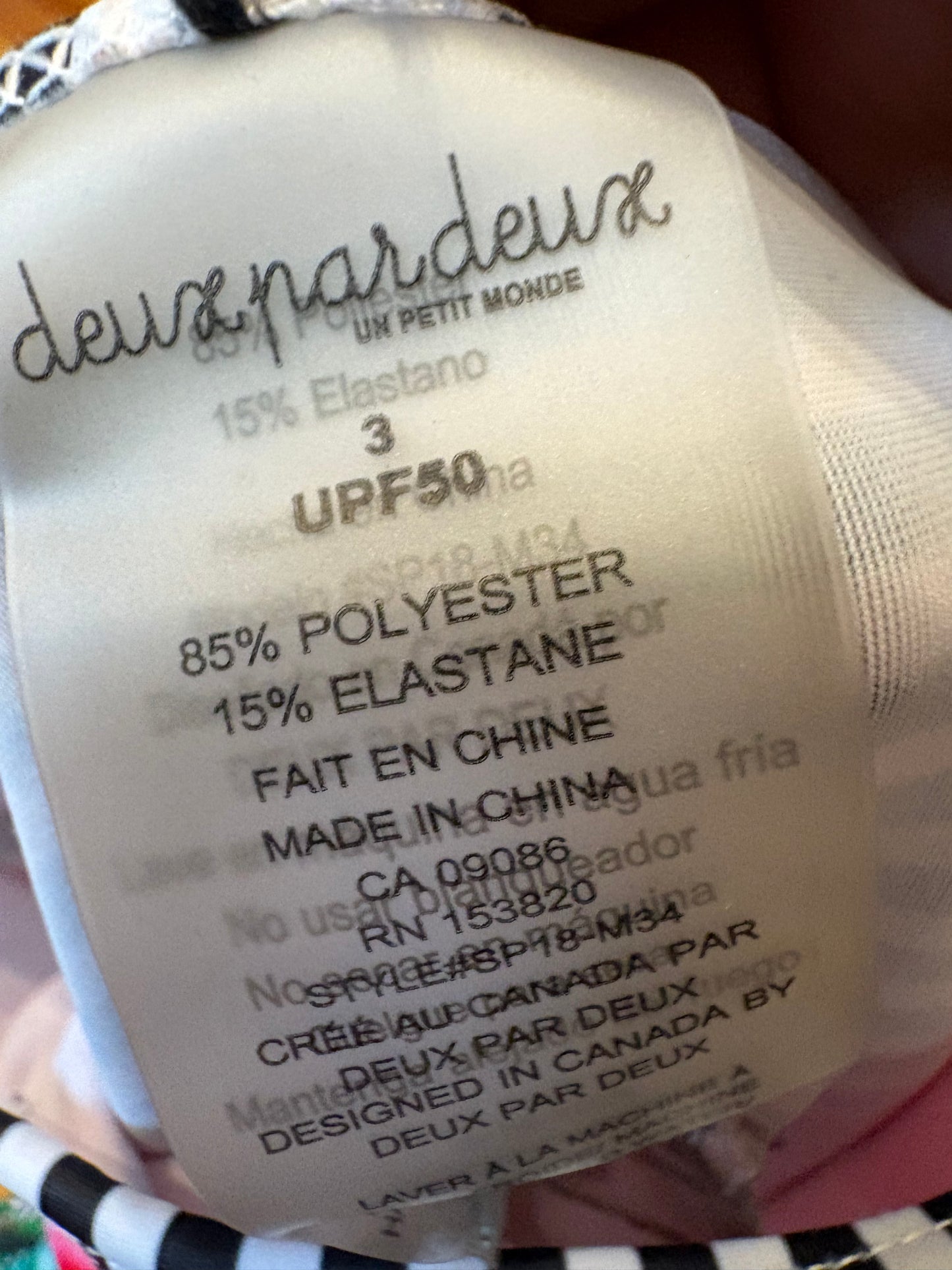 Robe deux par deux 3T