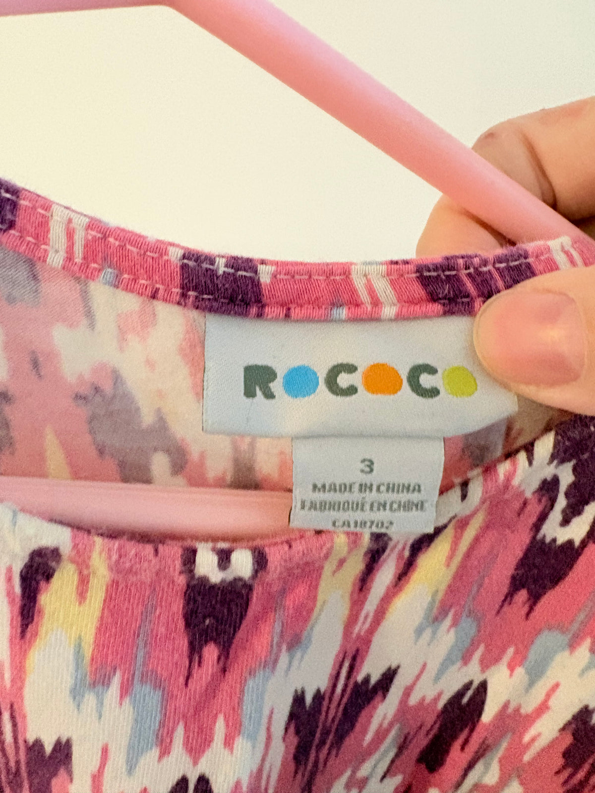 Robe roccoco 3 T