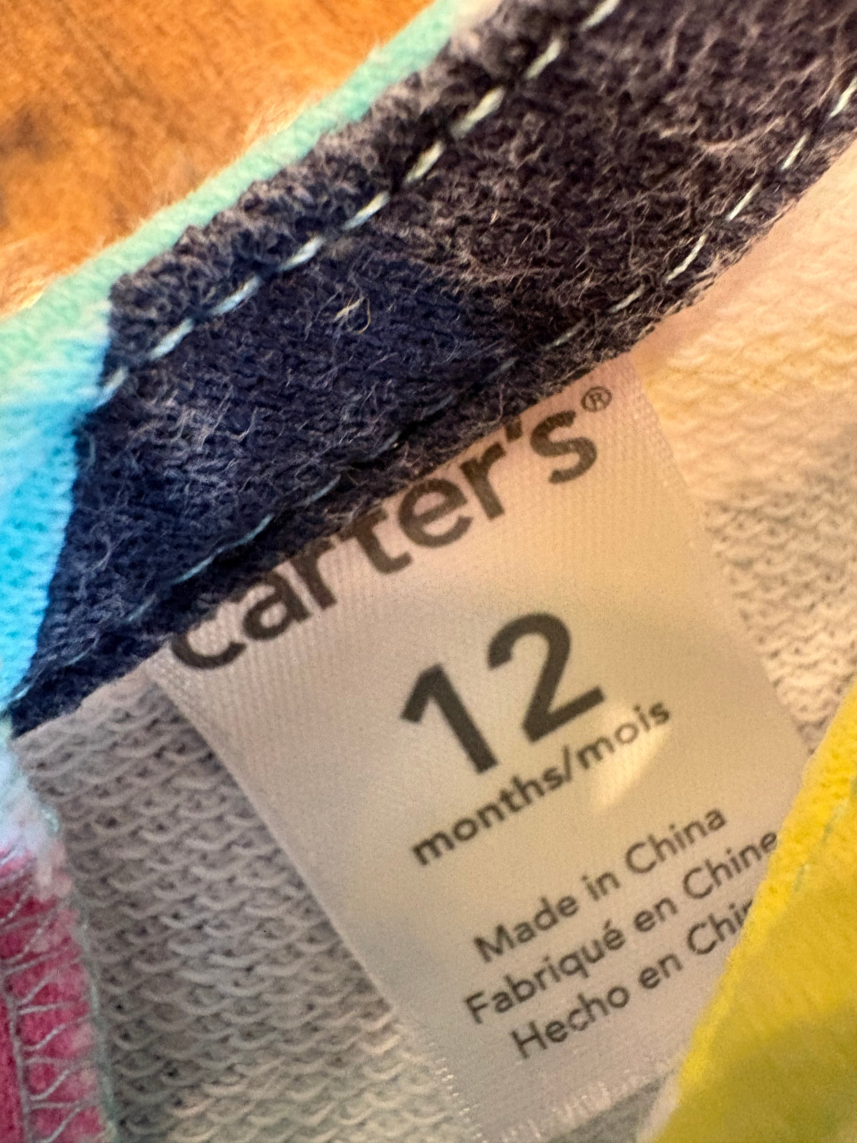 Chandail carter's 12 mois (cmb)