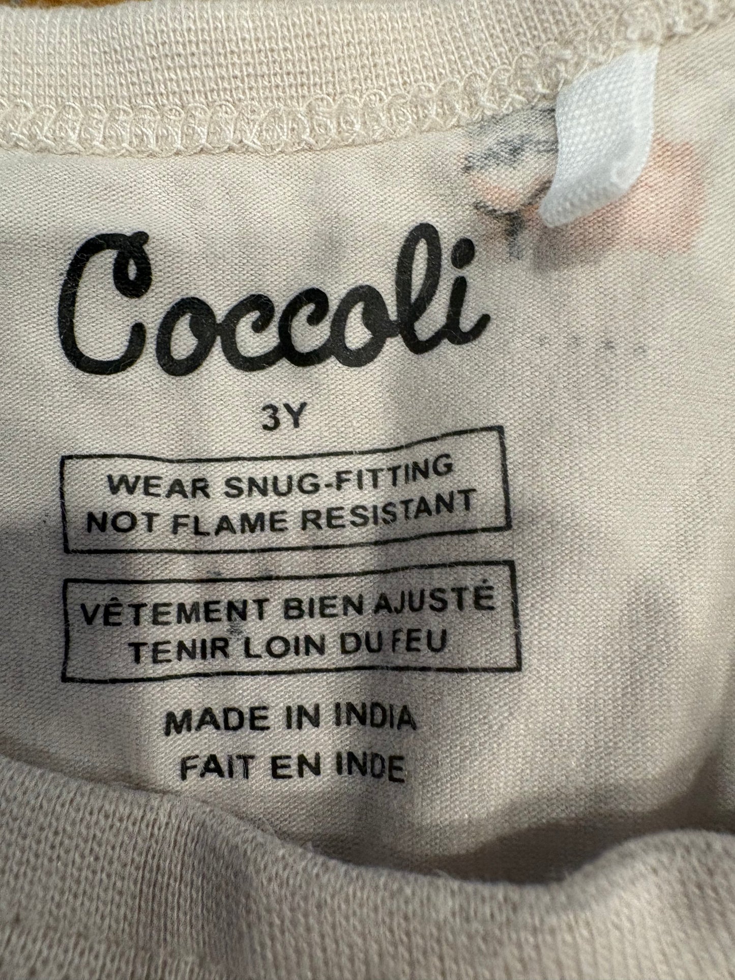 Pyjama coccoli 3T (cmb)*