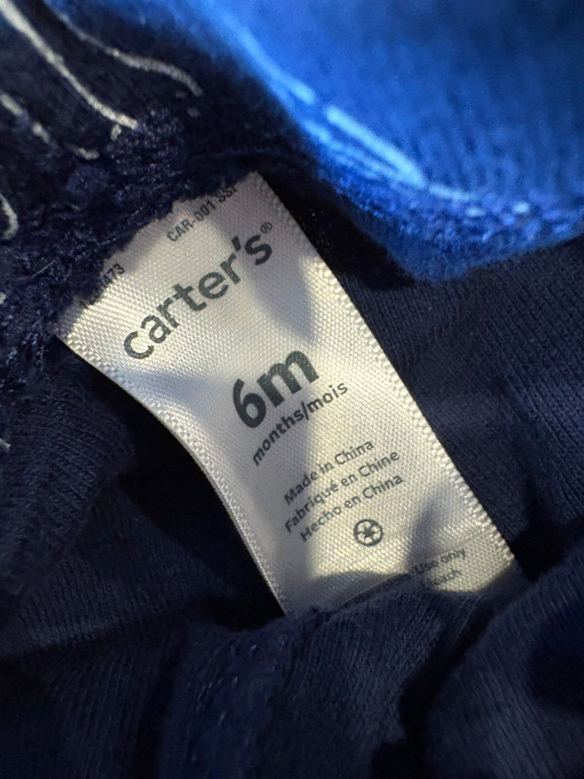 Pantalon carter's 6 mois (cmb)