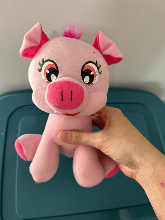 Petit cochon peluche