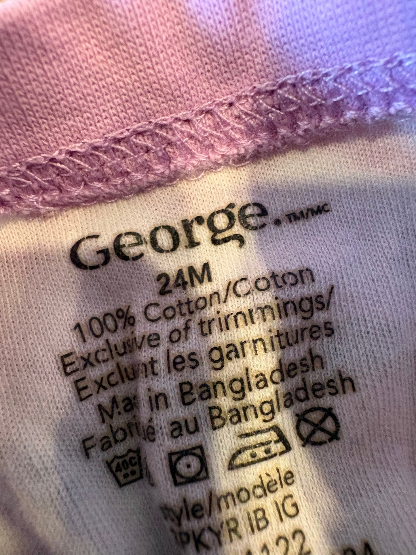 Pyjama George 24 mois (cmb)