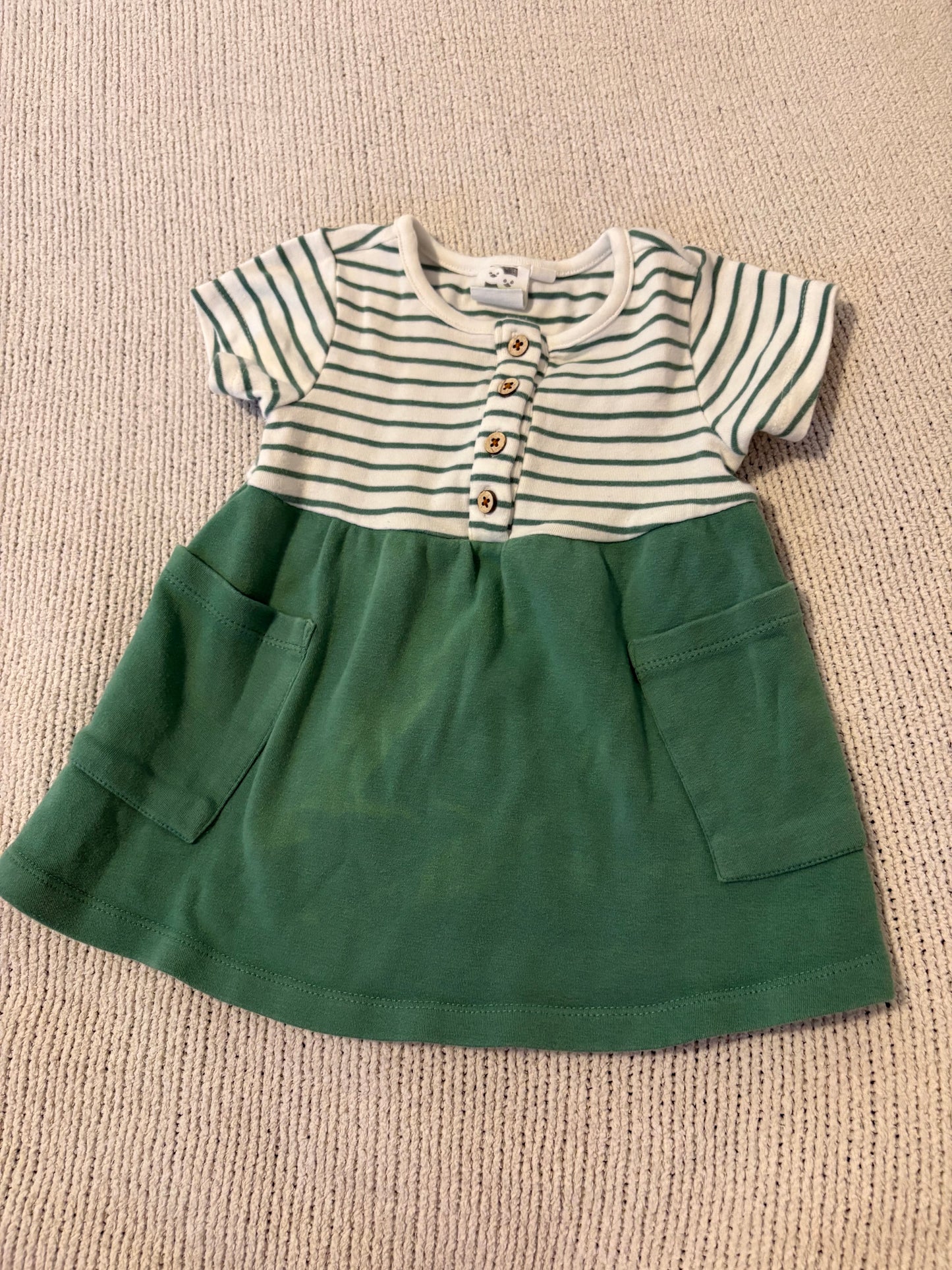 Robe deux petit canard bio 9 mois *