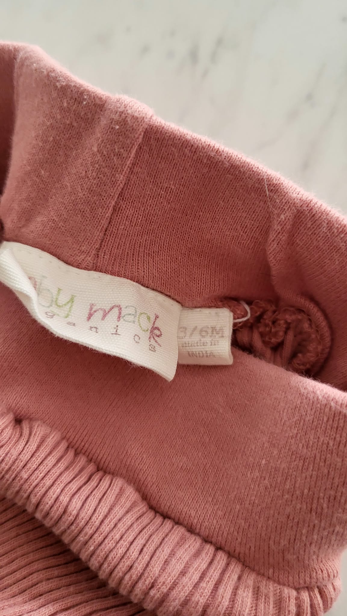 Legging baby macle 3-6 mois