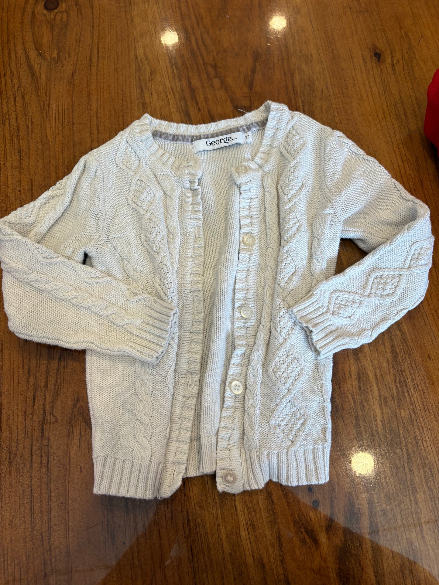 Veste laine George 3T (cmb)