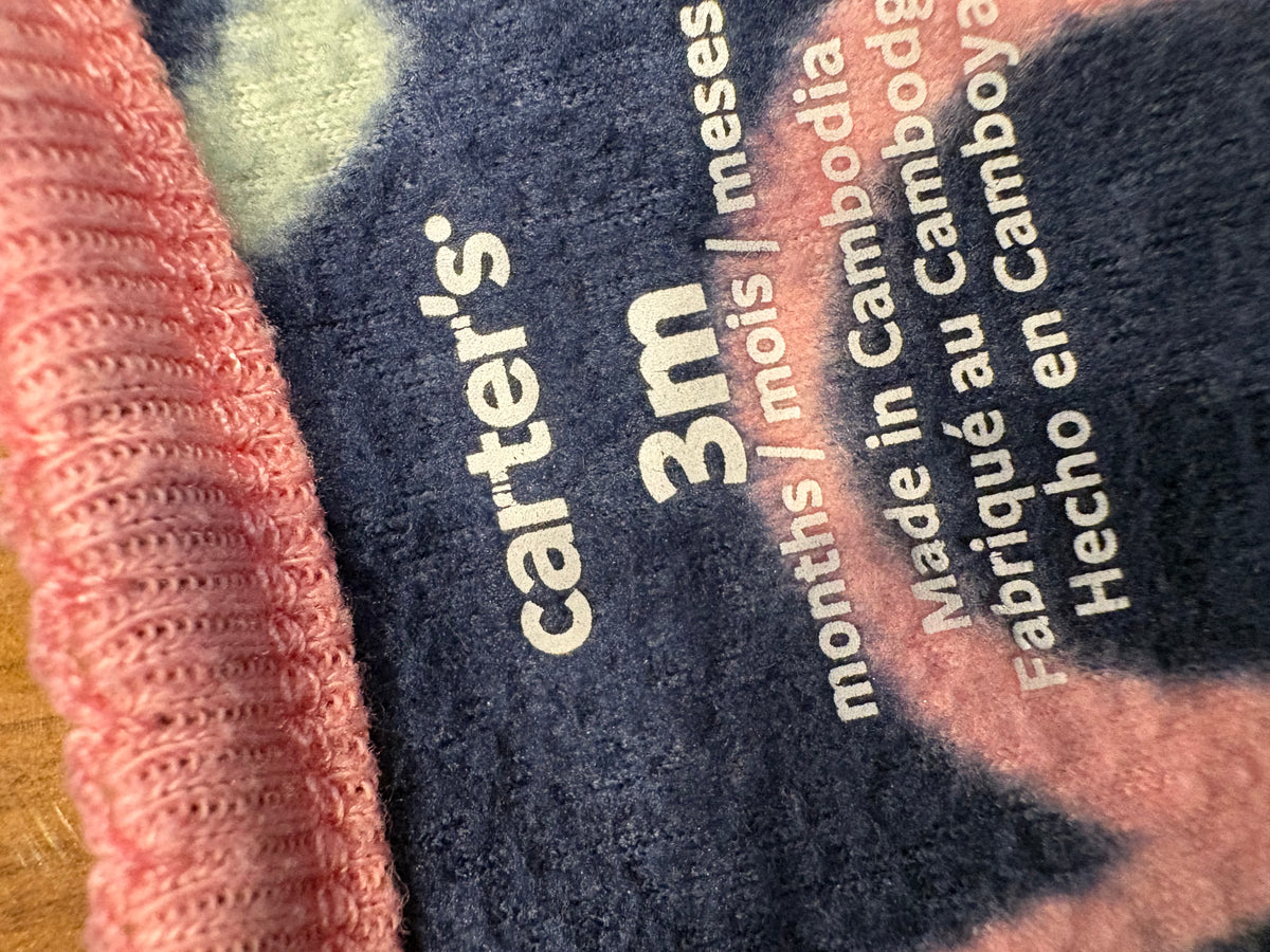 Pyjama carter's 3 mois (cmb)