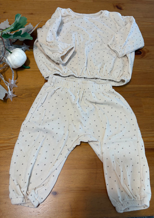 Ensemble 2 pièce h&m 4-6 mois état neuf