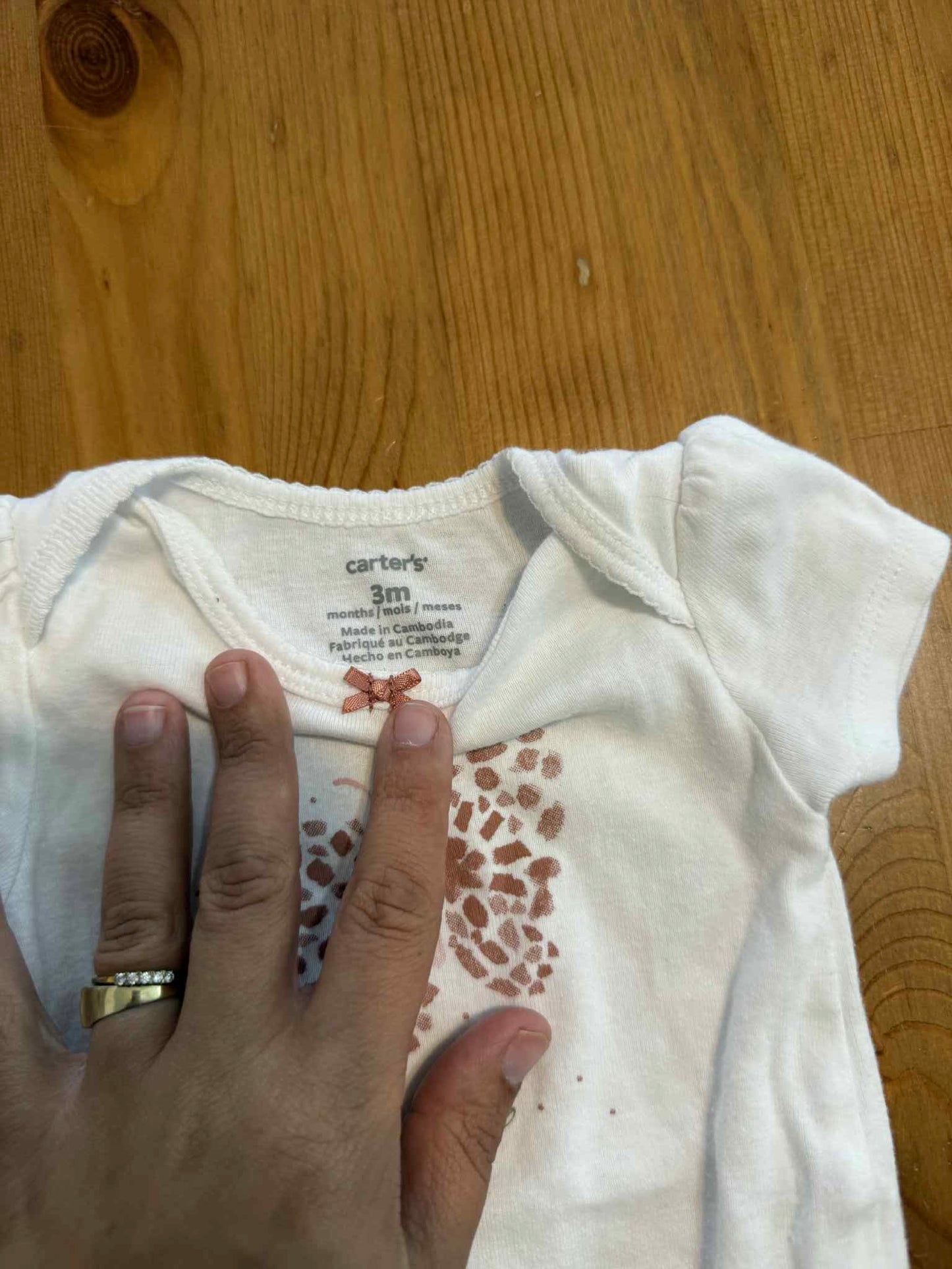 Cache-couche carter’s 3 mois