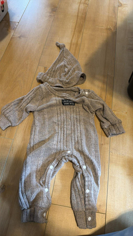 Ensemble pyjama bonnet 3-6 mois