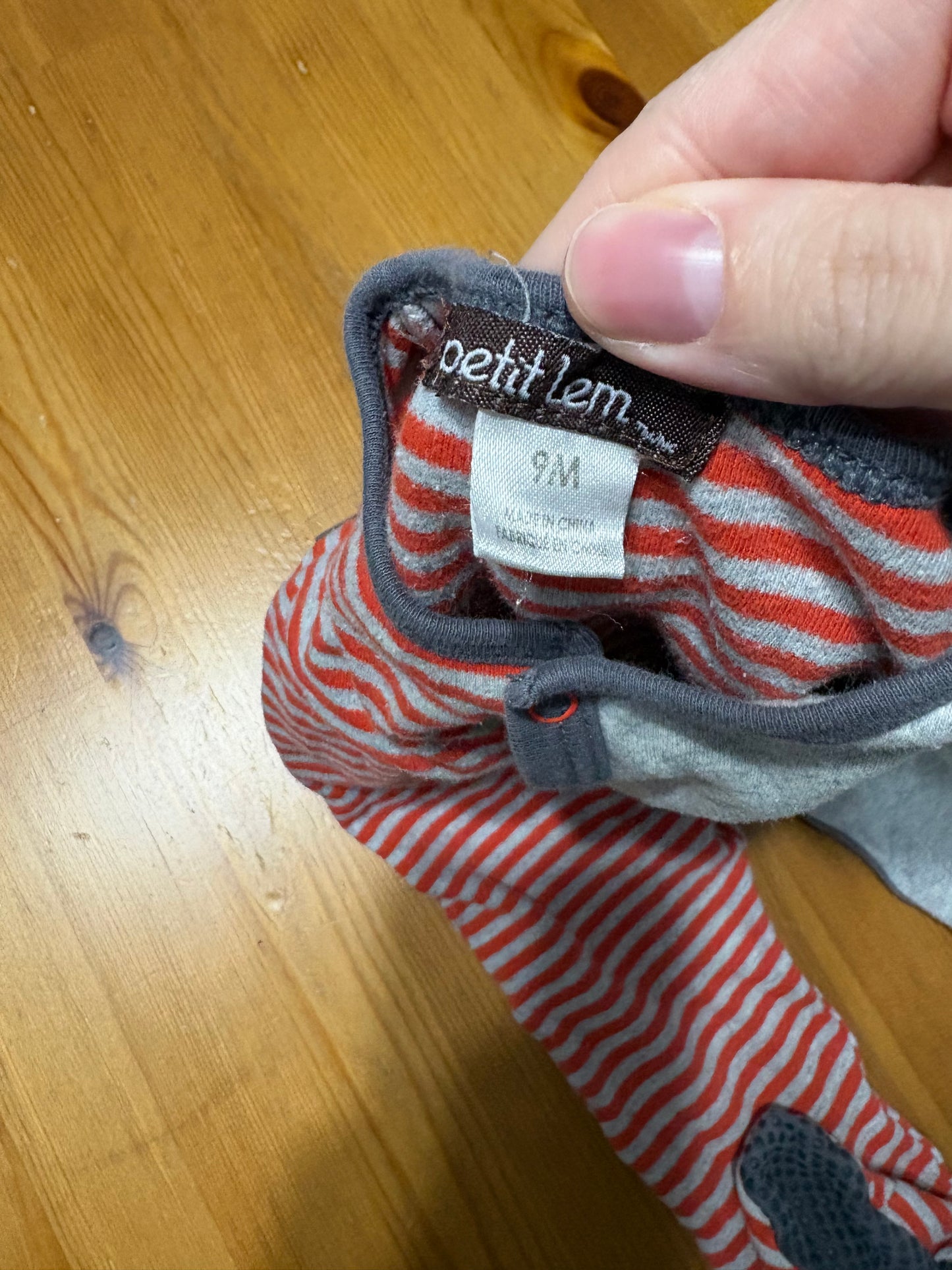 Pyjama petit lem 9 mois