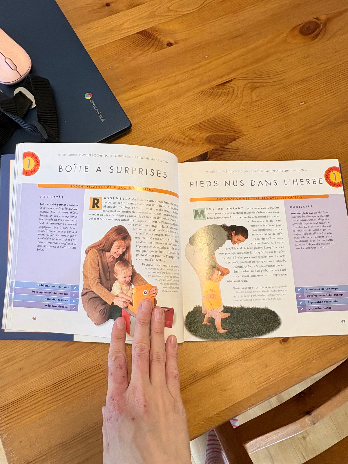 Livre jouer avec votre petit