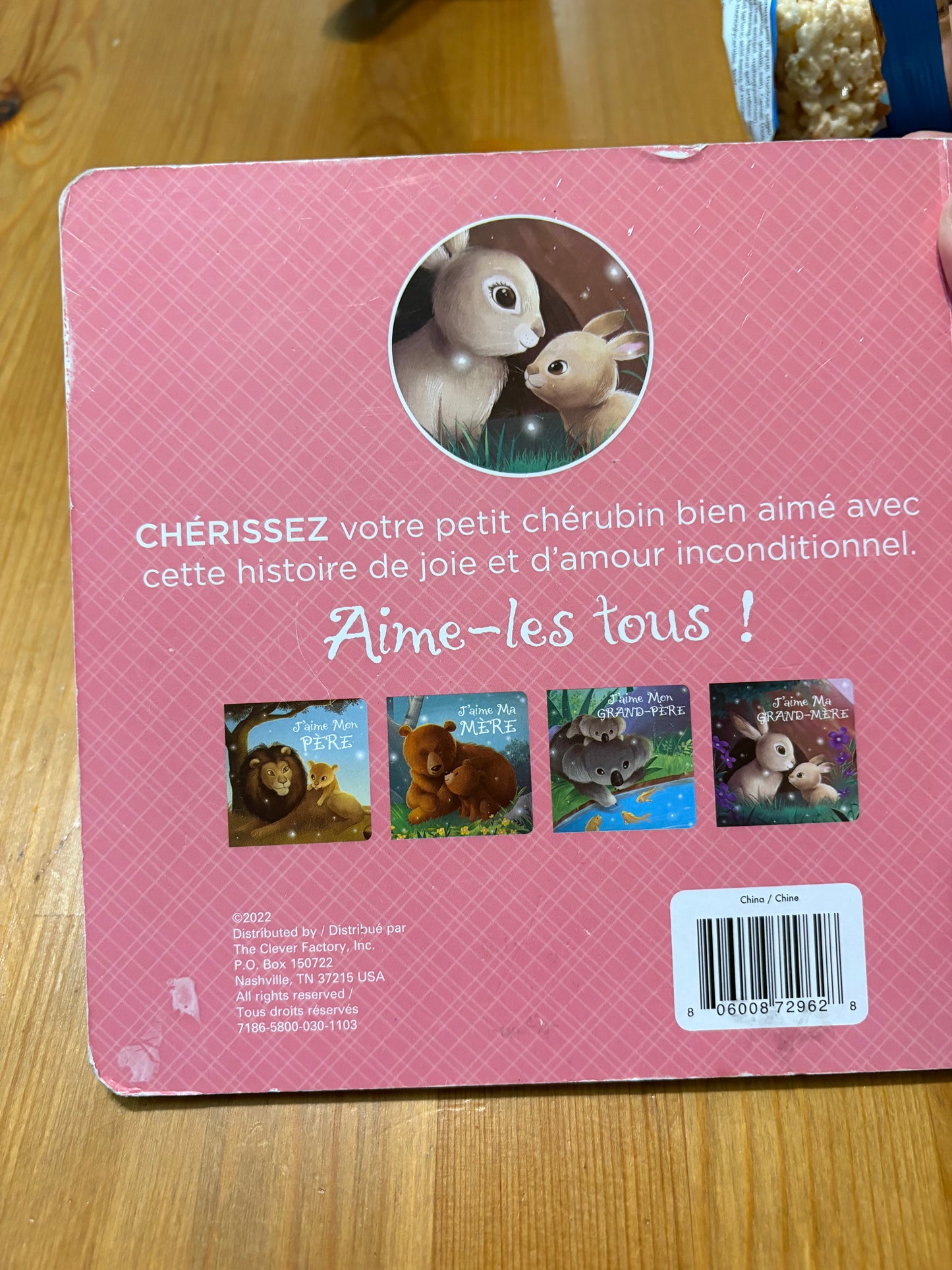 Livre j’aime ma grand-mère