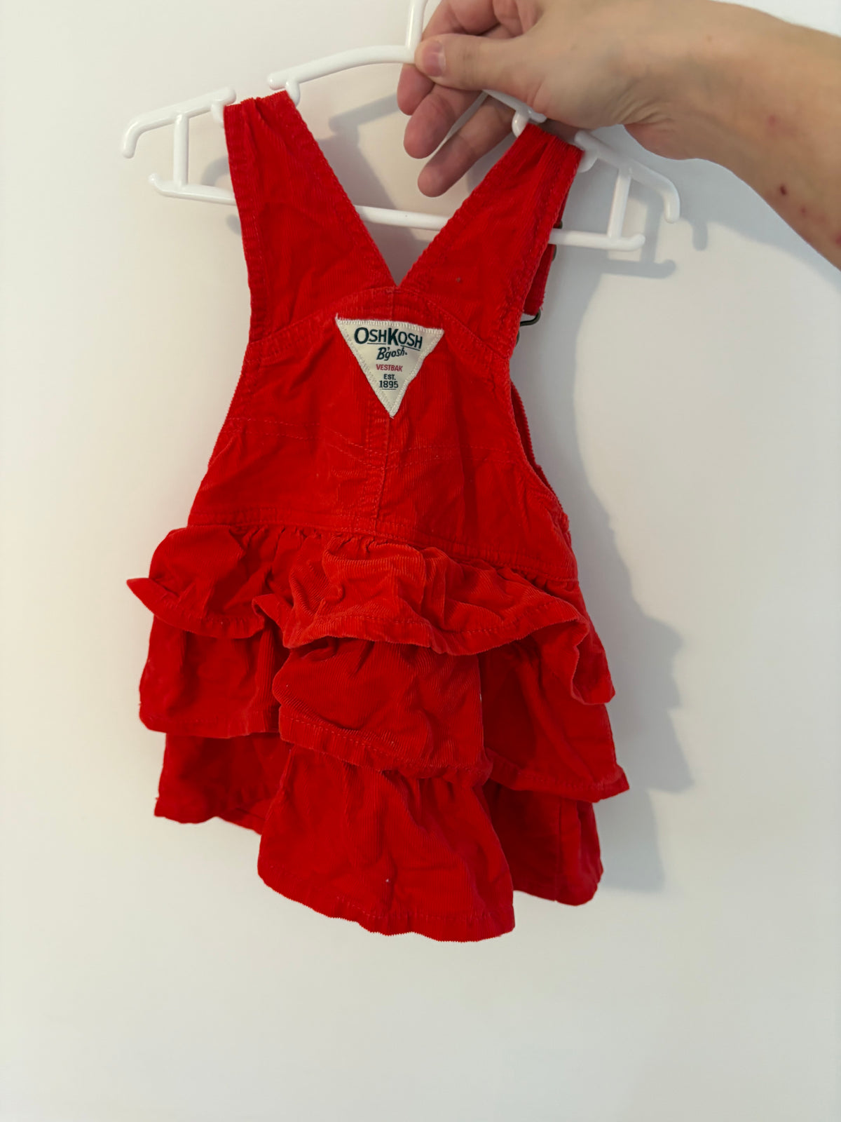 Salopette robe ohskosh 12 mois(comh)