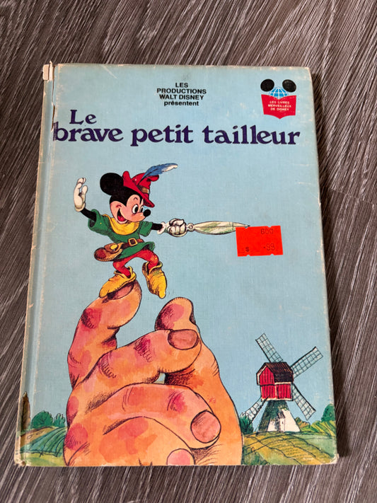 Livre disney vintage Le brave petit tailleur