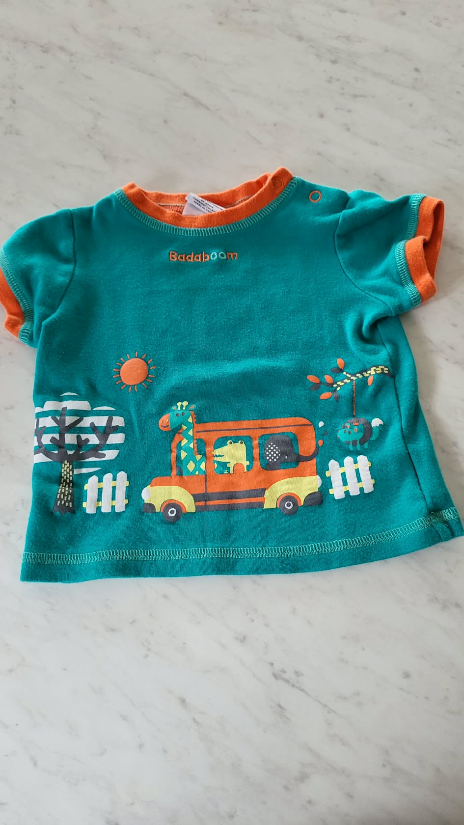 T-shirt badaboom 12 mois