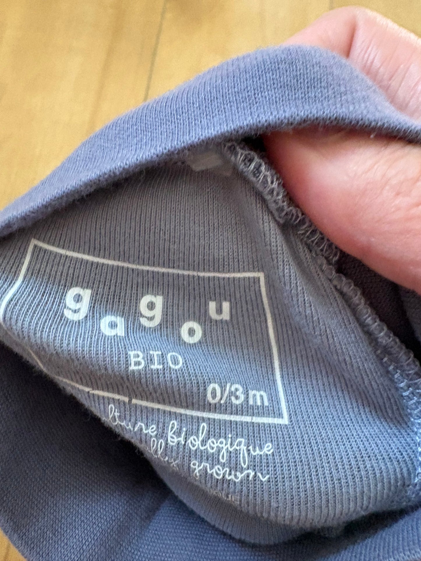 Pantalon pyjama gagou tagou bio 0-3 mois