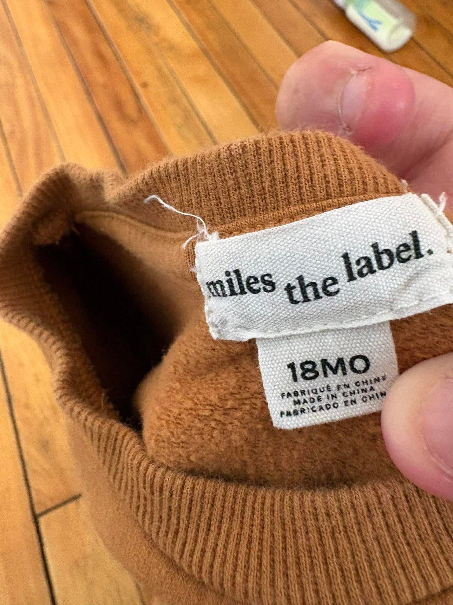 Gilet miles de label 18 mois