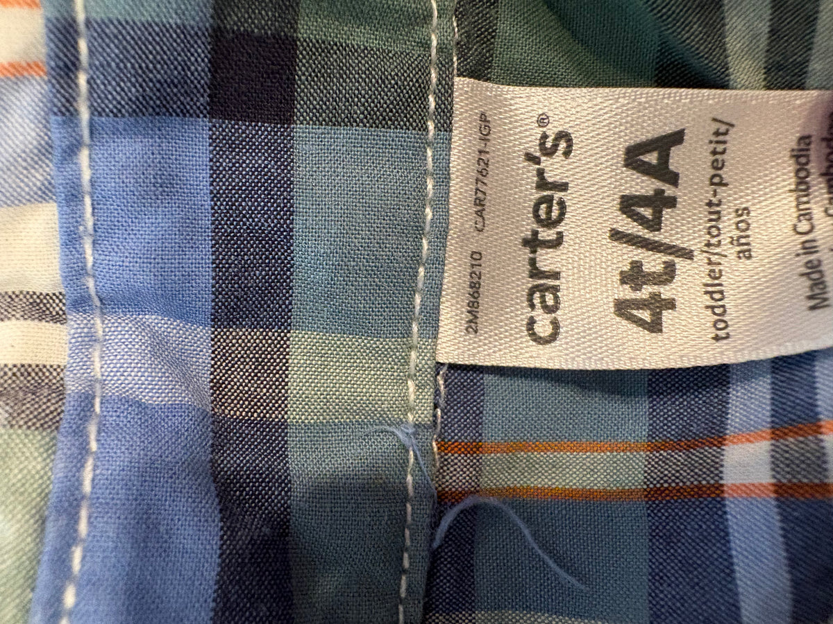 Chemise carter's 4T (cmb)