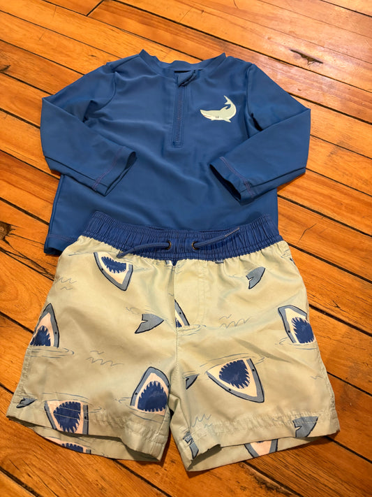 Ensemble maillot carter's 18 mois
