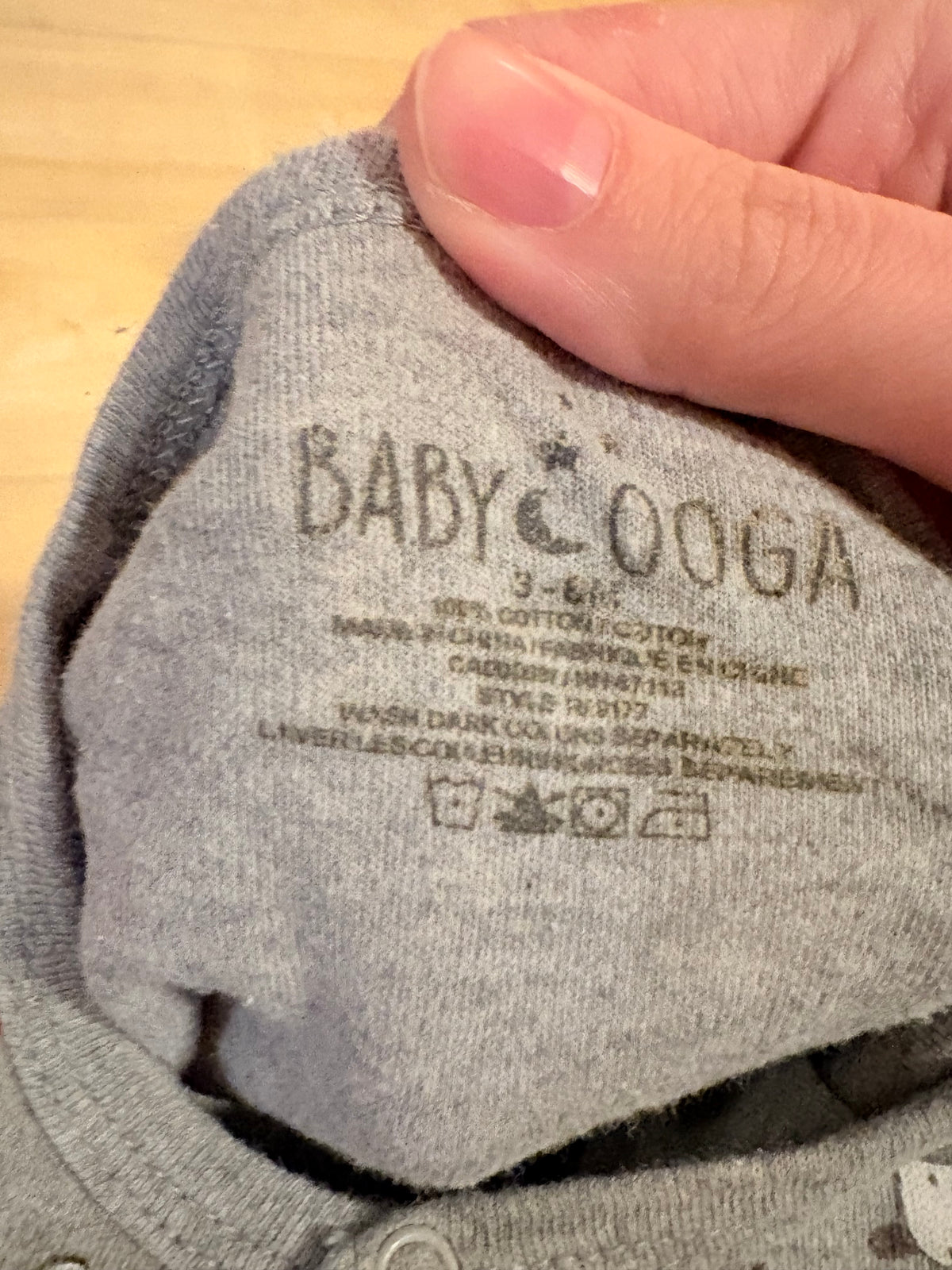 Pyjama baby ooga 3-6 mois