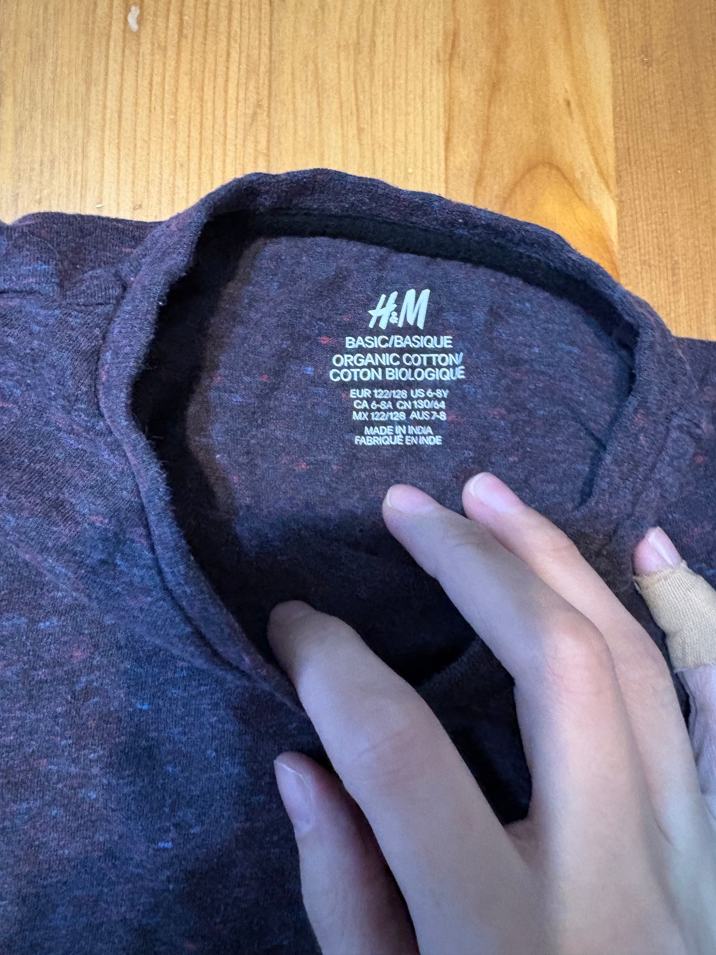 Gilet coton bio h&m 6-8 ans