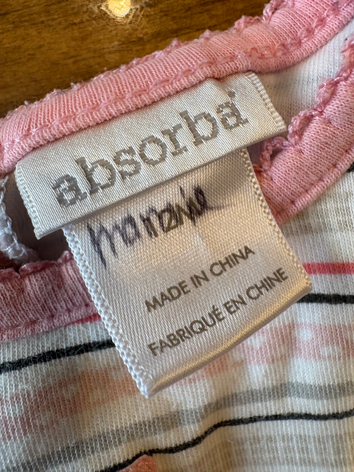 Camisole absorba selon moi 12 mois