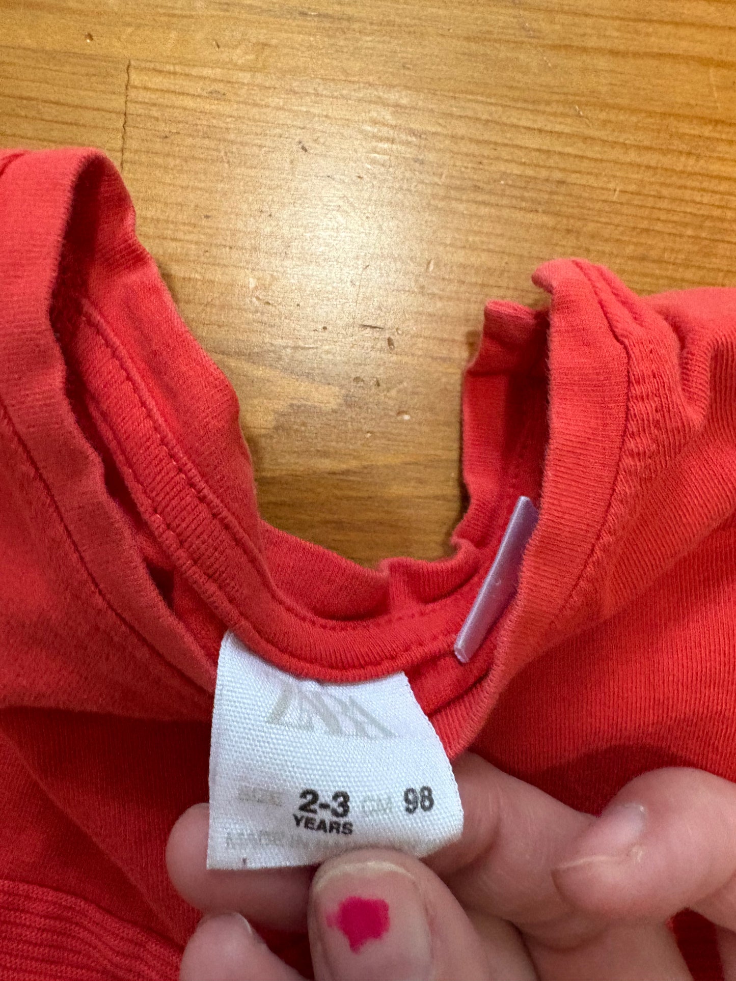T-shirt Zara 2-3 ans