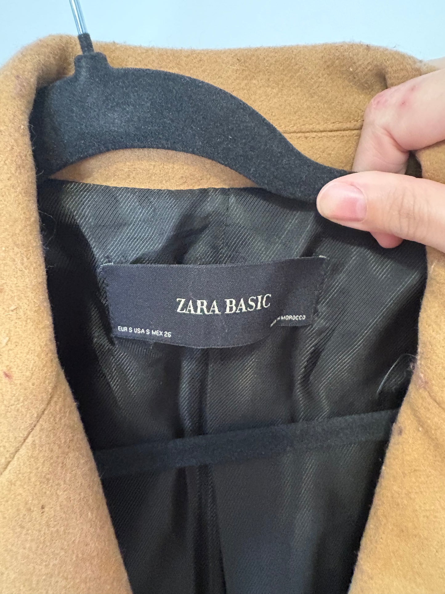 Manteau homme zara basic small