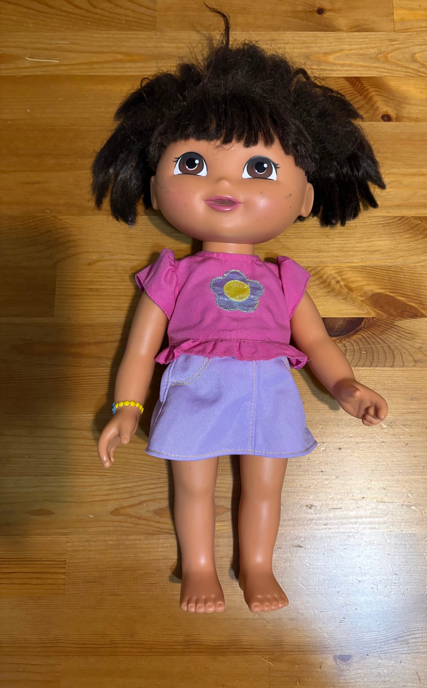 RARE Dora l’exploratrice dress and style VINTAGE 2007 valeur entre 30-40$