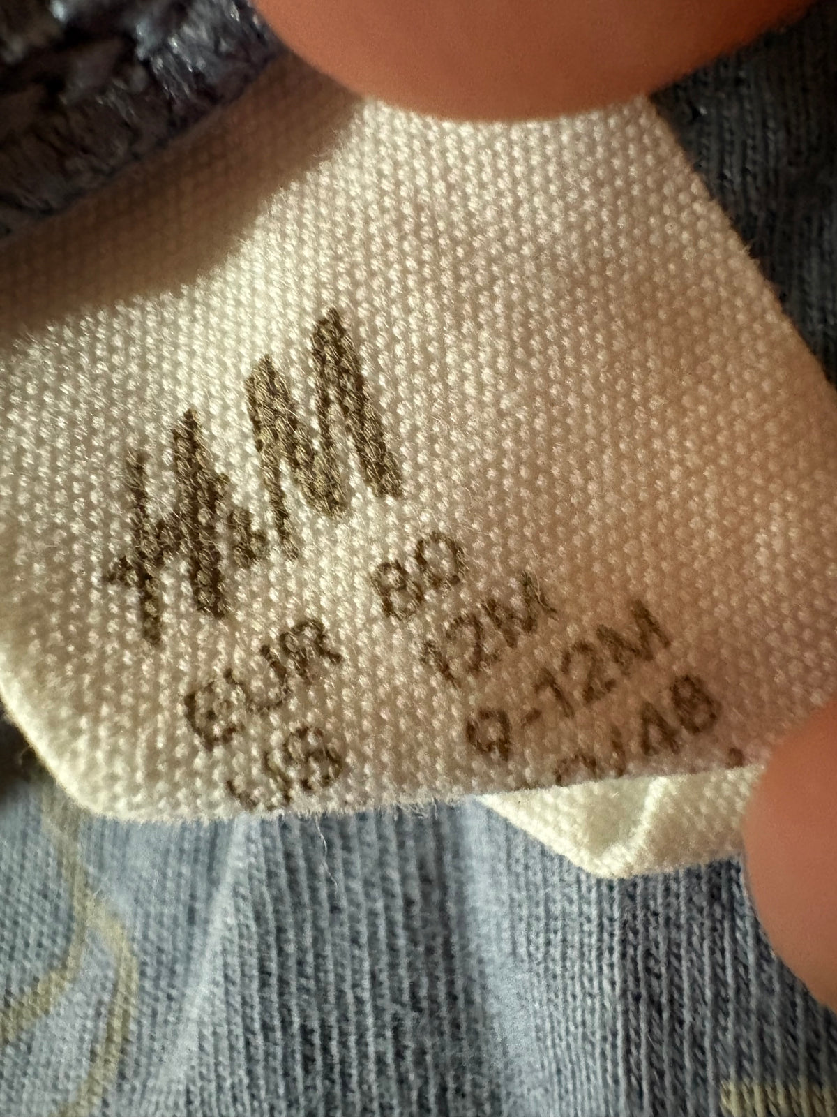 Chandail h&m 9-12 mois (cmb)