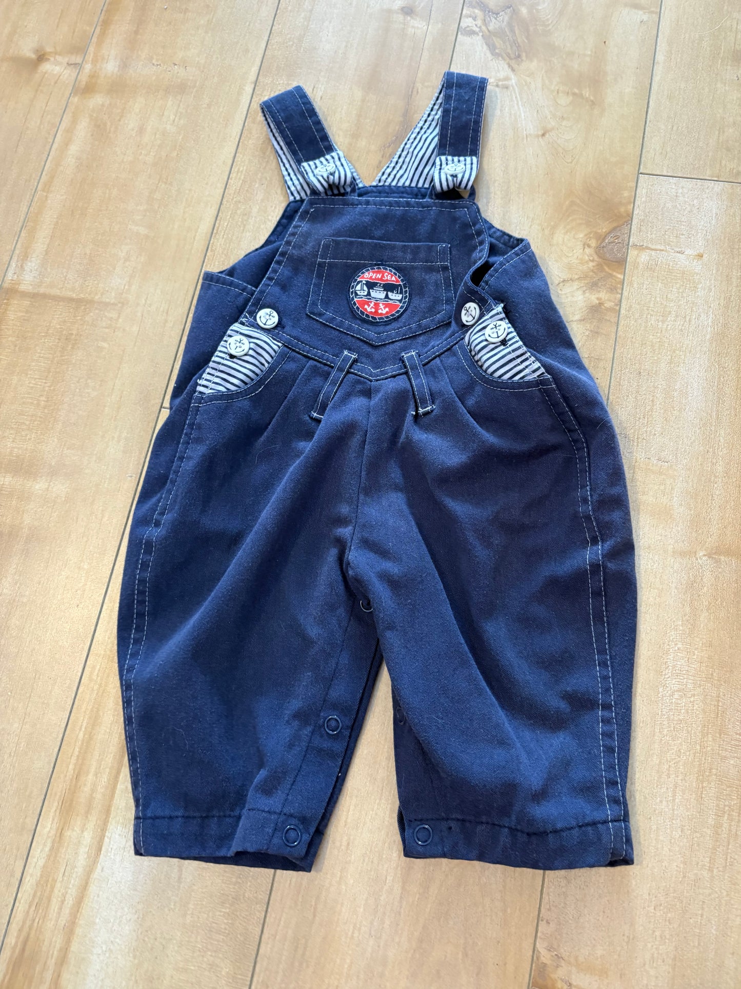 Salopette 3-6 mois vintage
