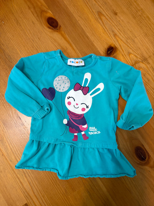 Gilet rococco 6-12 mois approximatif