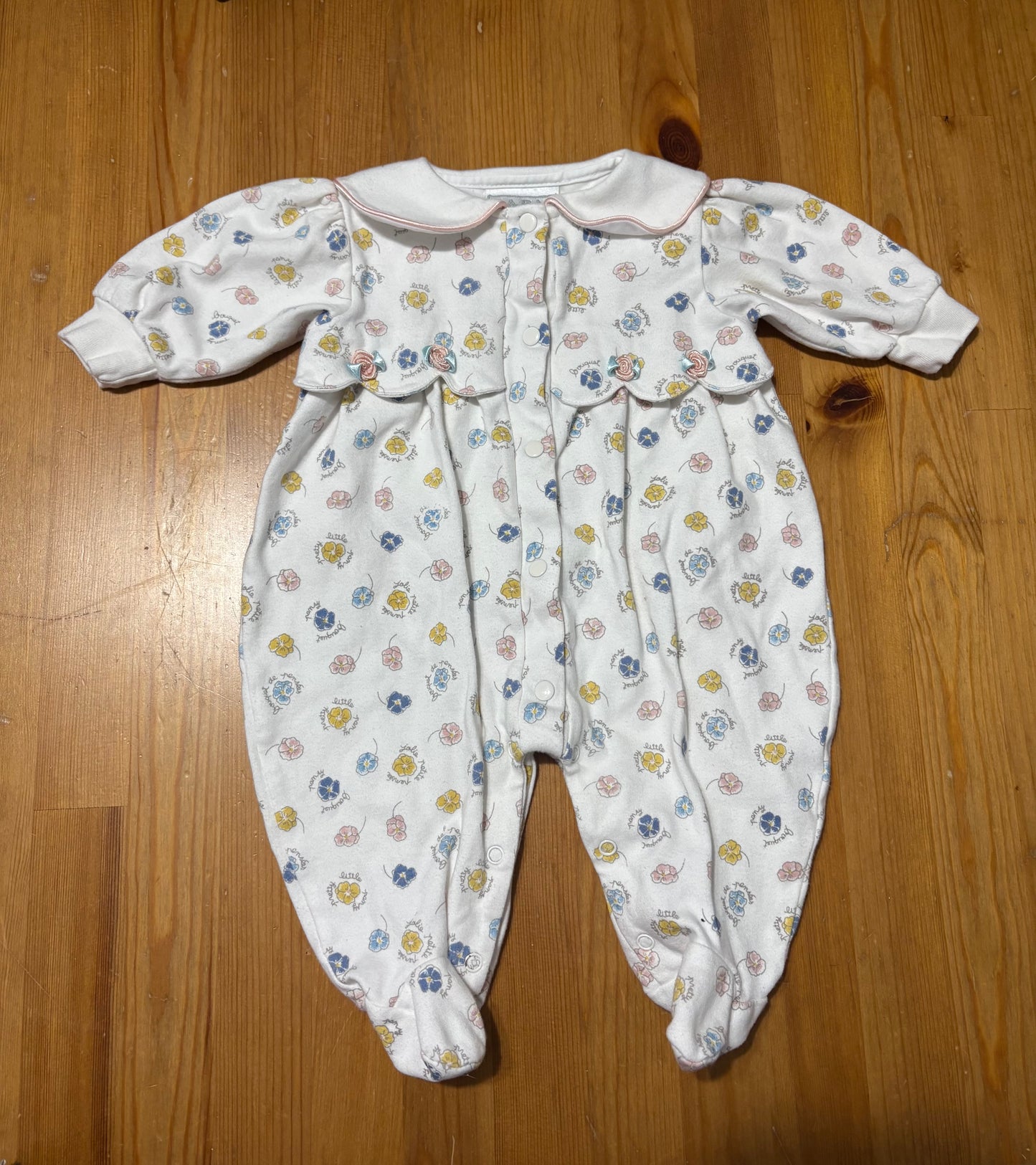 Pyjama baby bell vintage 0-9 mois