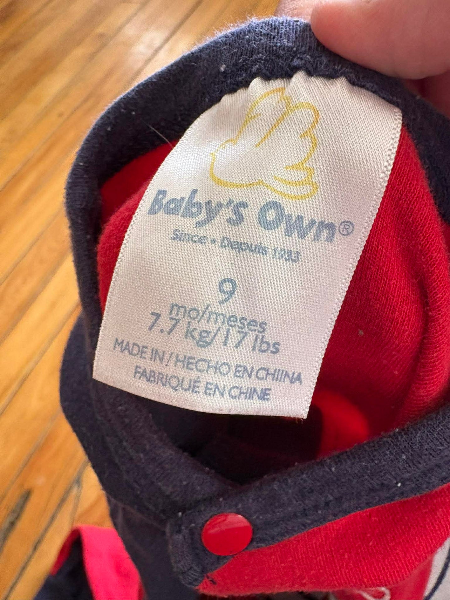 Pyjama baby’s own 9 mois