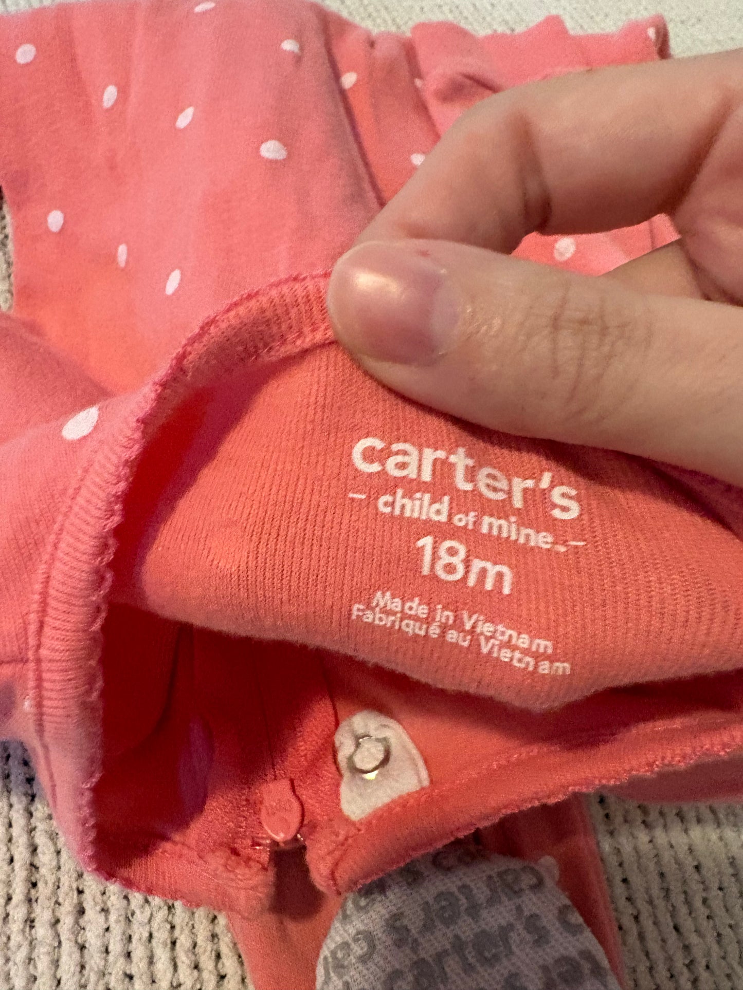 Pyjama carter’s 18 mois