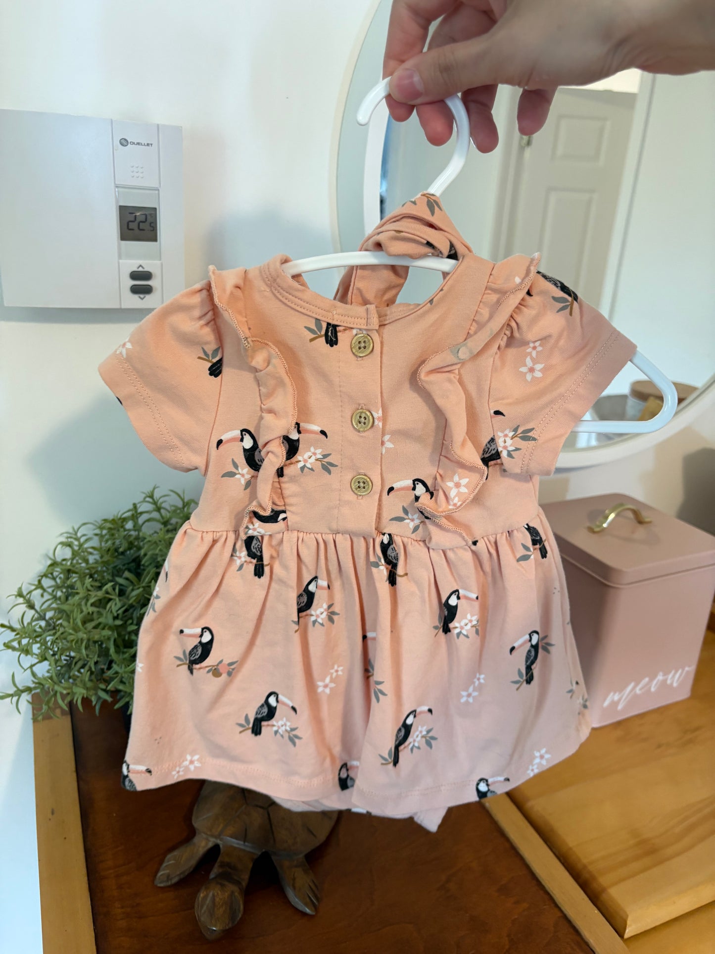 Ensemble petit lem barboteuse bandeau