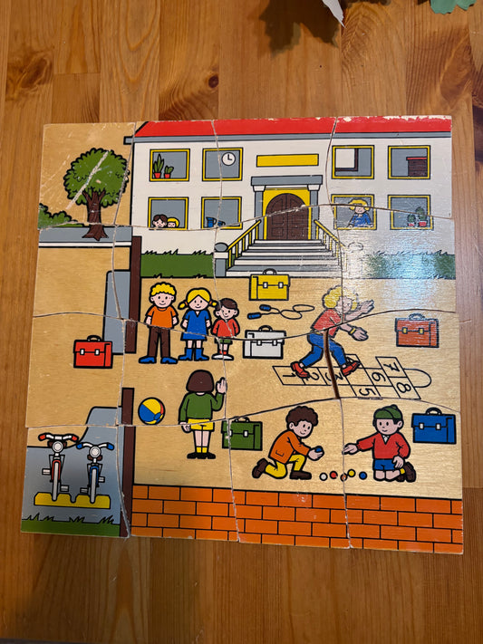 *Vintage* Casse-tête en bois