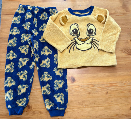 Pyjama roi lion 4-5 ans