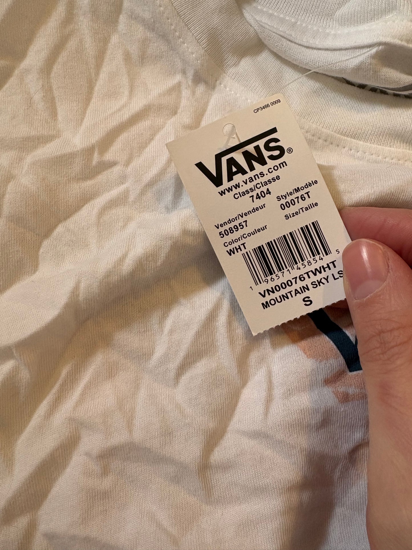Gilet crop top vans neuf small valeur 44$