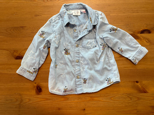 Chemise zara 9-12 mois