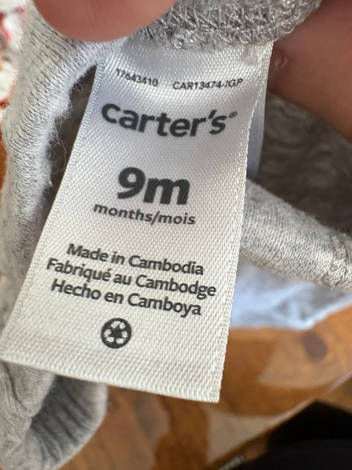 Pantalon carter's 9 mois (cmb)