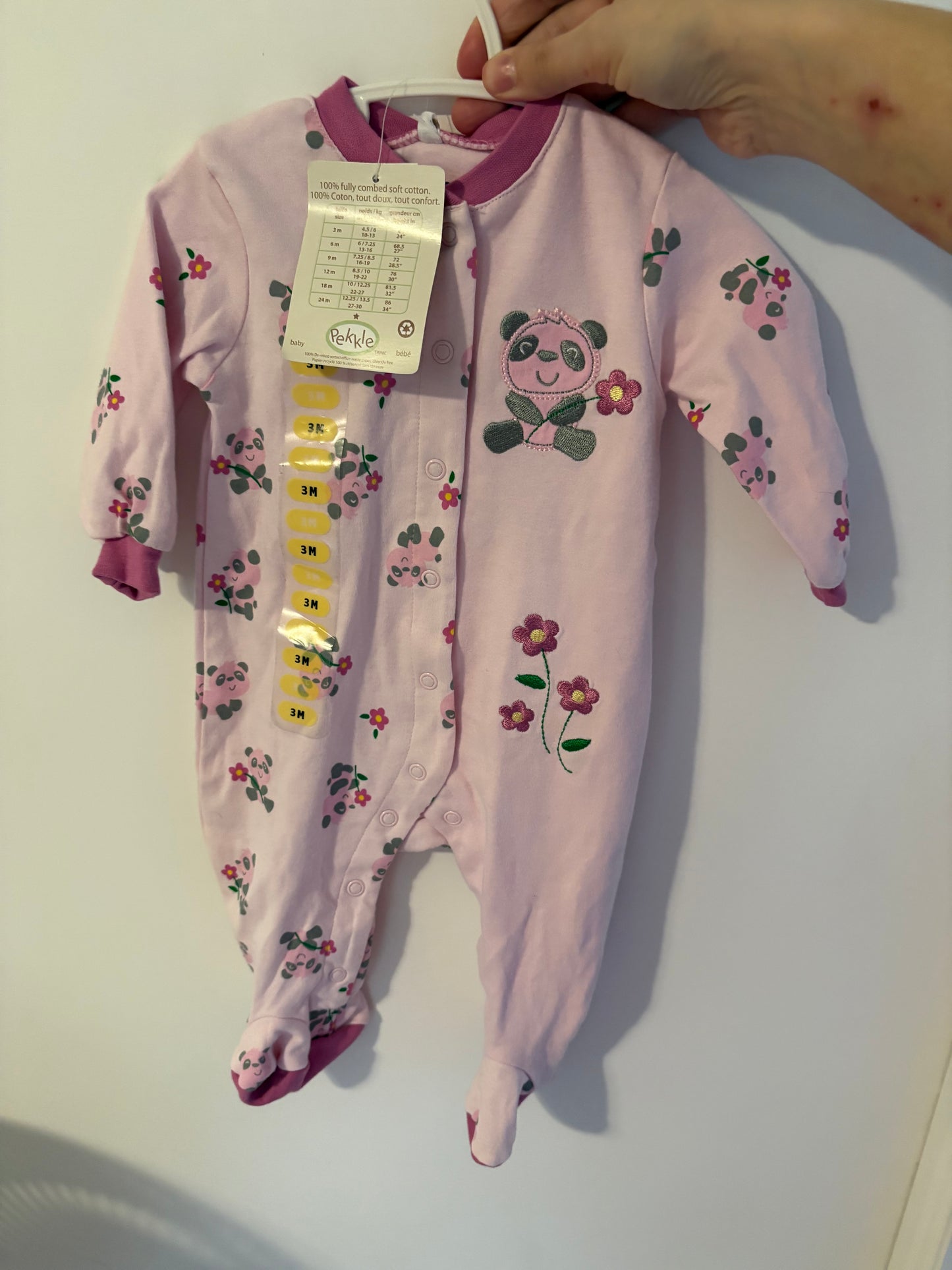 Pyjama pekkle vintage neuf 3 mois
