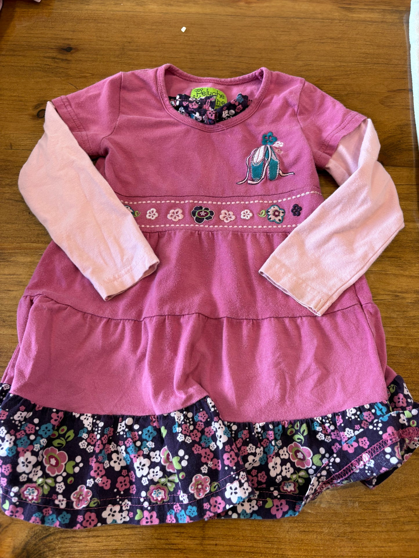 Robe Peluche et tartine 18 mois (cmb)
